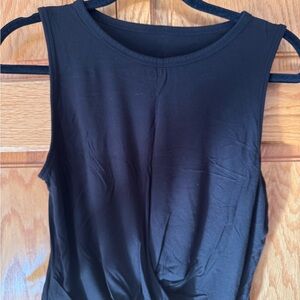 Alo Yoga Black Sleeveless Women's Workout Top